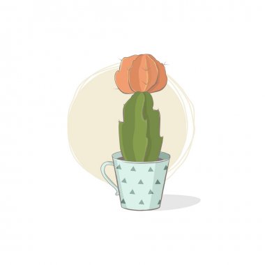 kaktüs mini çay Kupası