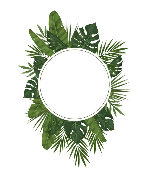 yaprakları ile daire