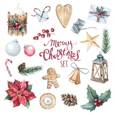 Suluboya Merry Christmas ayarla 