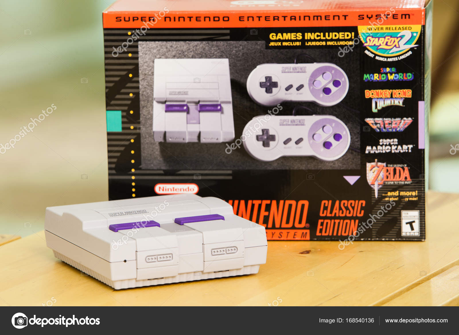 super nintendo new in box