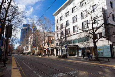 Öğleden sonra şehir Sacramento