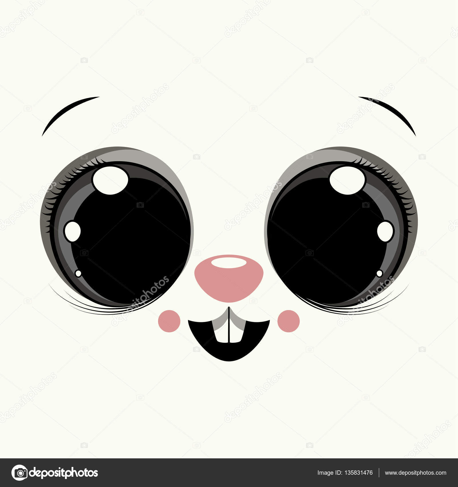 Download Pictures : rabbit eyes | A rabbit with big eyes. — Stock ...