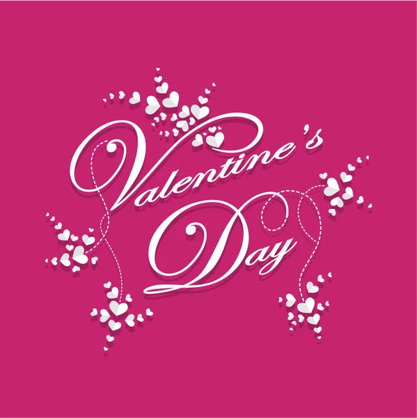 Happy valentine' s day — Stock Vector