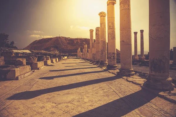 Antika staden i Jordandalen — Stockfoto