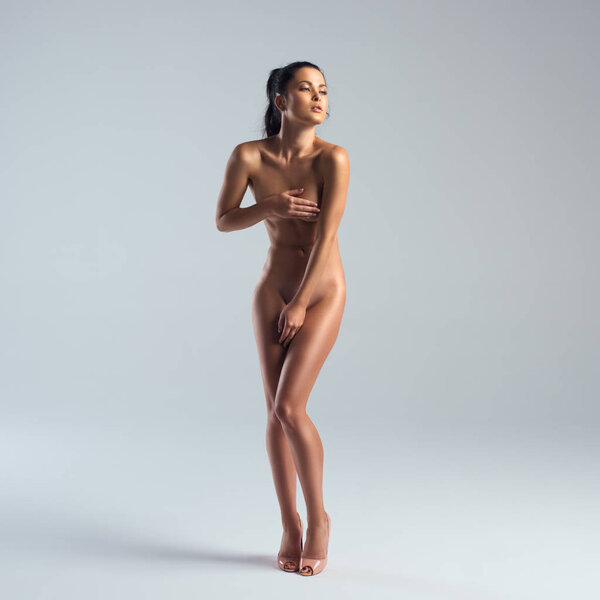 Beautiful Naked Woman Posing