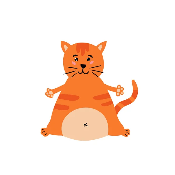 Joli Chat Roux Joyeux Sourire De Chat Gras Et Calins Caractere Animal Des Enfants Illustration Vectorielle Modifiable Minou Dessin Stock Photo Joli Chat Roux Joyeux Sourire De Chat Gras Et Calins Caractere Animal Des Enfants Illustration Vectorielle Modifiable Minou Dessin Stock Photo