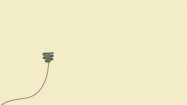 Işınlar saçarak bir ampul yakmak iyi bir fikir.