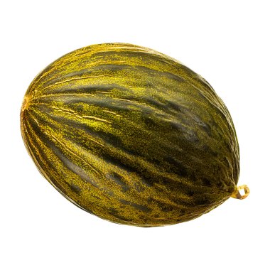 kavun beyaz arkaplanda izole.