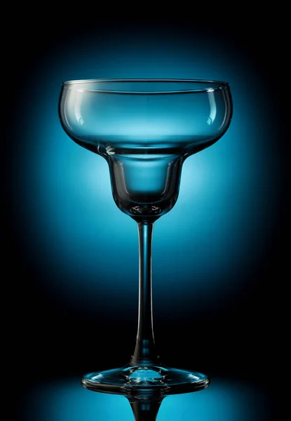 Leeg margarita glas — Stockfoto