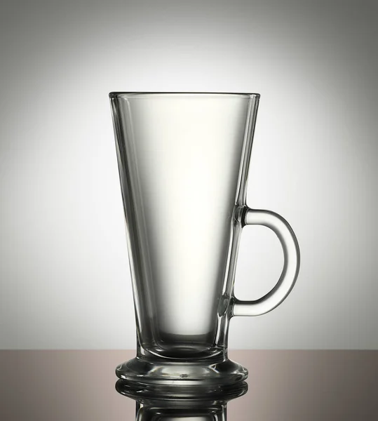 Empty cocktail glass on white — Stock Photo, Image