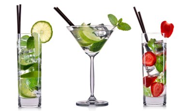 çilek mohito kokteyli