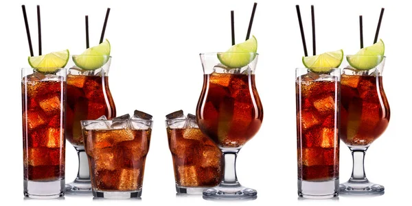 Alkohol cocktail szett — Stock Fotó