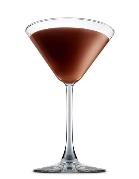 Cocktail alcolico isolato su sfondo bianco — Foto Stock