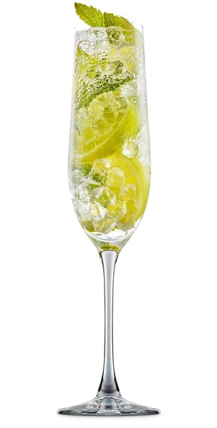 Alcohol cocktail isolated on white background — Stock Photo, Image