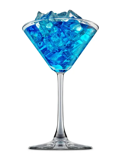 Алкогольний коктейль ізольований на білому фоні — стокове фото