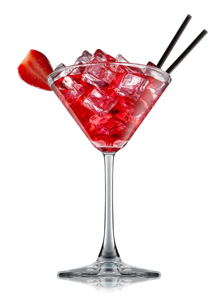 Alcohol cocktail geïsoleerd op witte achtergrond — Stockfoto