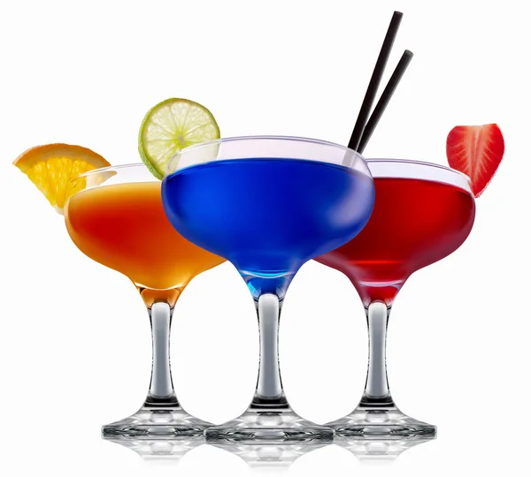 Alcohol cocktail set — Stock Photo, Image