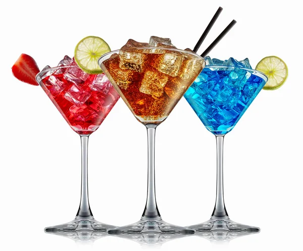Set de cócteles de alcohol — Foto de Stock
