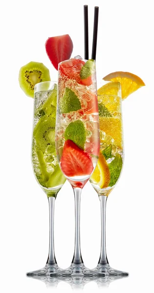 Set cocktail alcolici — Foto Stock