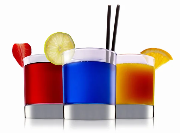 Alkohol cocktail szett — Stock Fotó