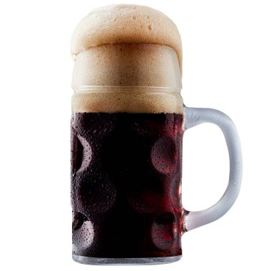 Kupa köpük soğuk karanlık bira