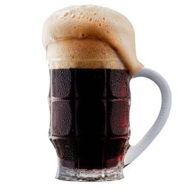 Kupa köpük soğuk karanlık bira