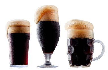 Kupa köpük soğuk karanlık bira