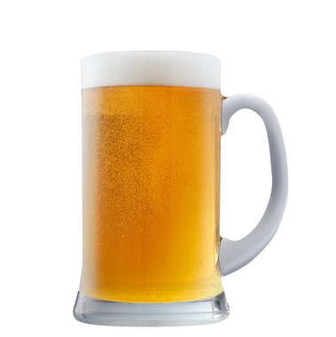 Kupa köpük soğuk bira