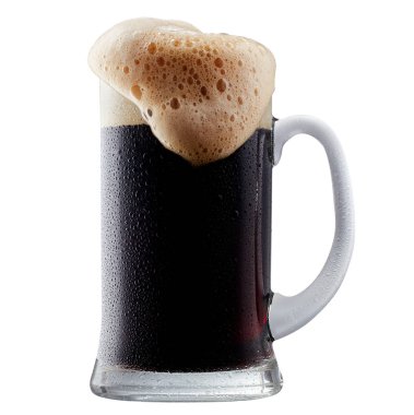 Kupa köpük soğuk karanlık bira