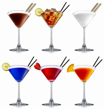 alkol kokteyli seti