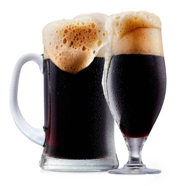 Kupa köpük soğuk karanlık bira