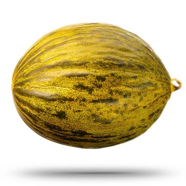 Karpuz beyaz arka planda izole edilmiş. Kesme Yolu