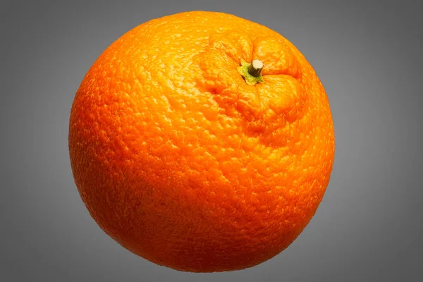 Orange frukt isolerad på grå bakgrund — Stockfoto