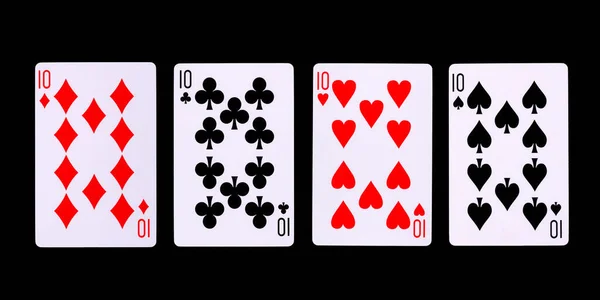 Carta de jogo dez de copas 10 design moderno em preto e branco tamanho  padrão poker poker casino 3d render ilustração 3d