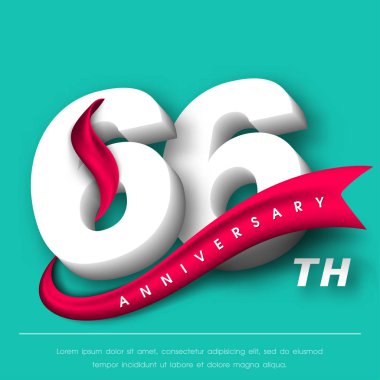 Yıldönümü Amblemler şablon tasarımı