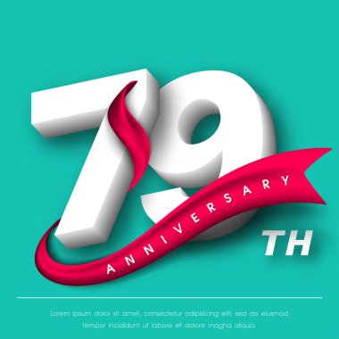 Yıldönümü Amblemler şablon tasarımı