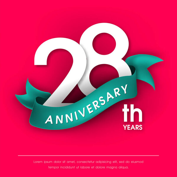 Anniversary emblems template design