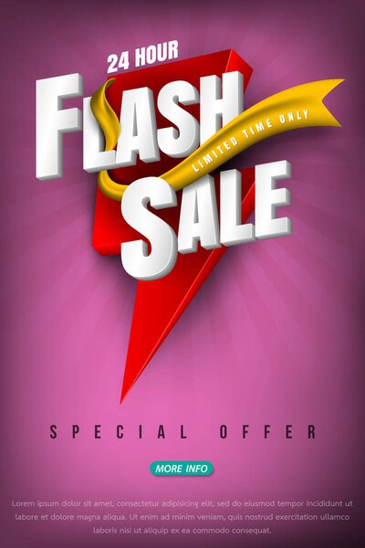 Яркий баннер или плакат
.