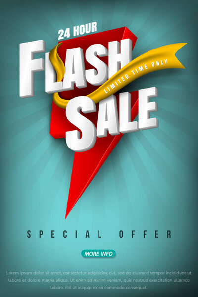 Яркий баннер или плакат
.