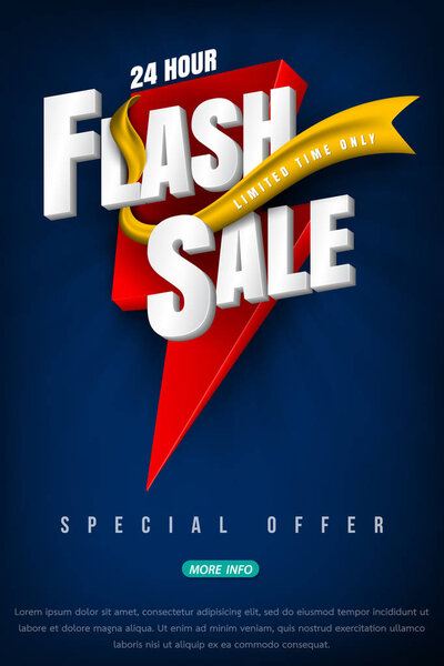 Яркий баннер или плакат
.