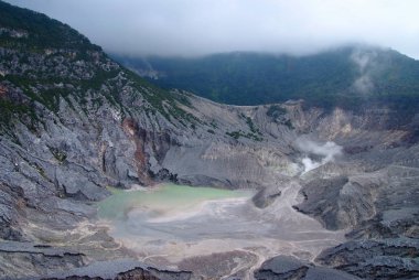 Tangkuban Perahu, Bandung, Endonezya