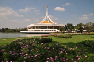 Suan Luang Rama Ix Halk Parkı Bangkok, Tayland Ratchamangkhala Pavyonu