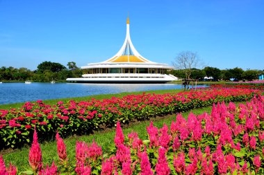 Suan Luang Rama Ix Halk Parkı Bangkok, Tayland Ratchamangkhala Pavyonu