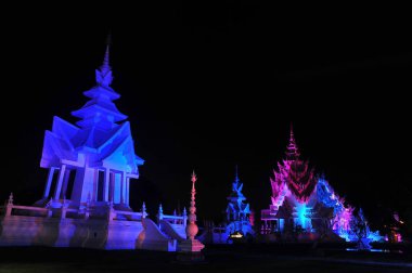 Wat Rong Khun Işık Festivali