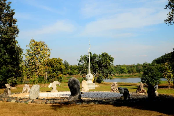 Centro Internacional de Meditación de Cherntawan — Foto de Stock