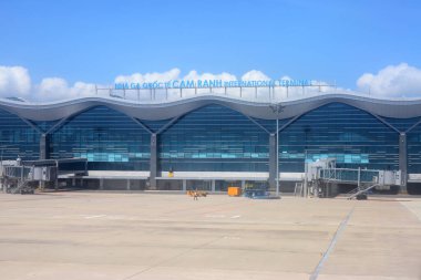 NHA TRANG, VIETNAM  28 FEBRUARY 2020 :Cam Ranh International Airport