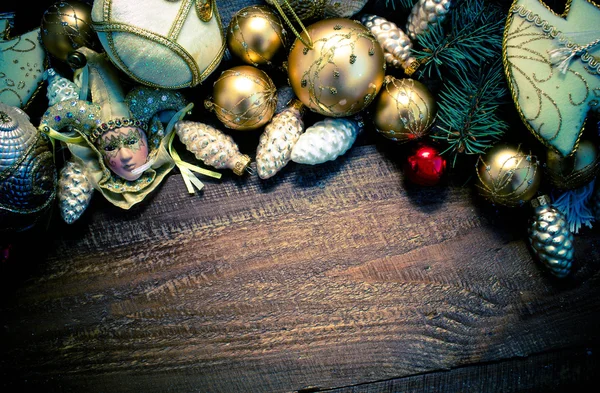 Χριστούγεννα ή το νέο έτος φόντο — Φωτογραφία Αρχείου