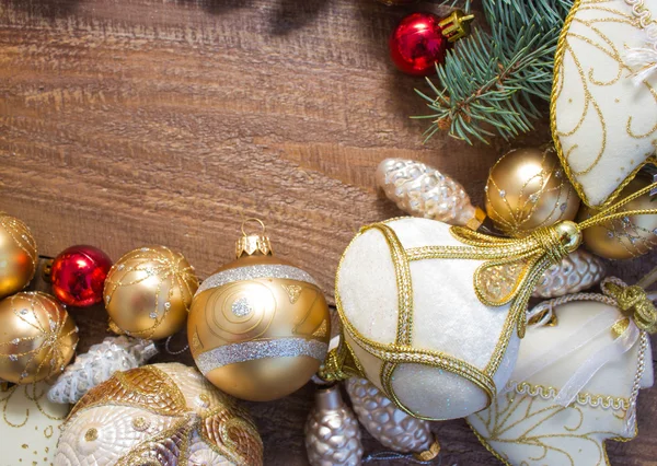 Natale o nuovo sfondo anno — Foto Stock
