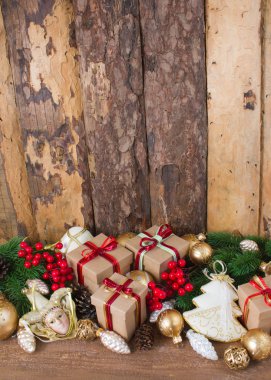 Noel veya yeni yıl arkaplanı