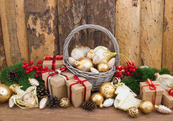 Christmas or New Year background — Stock Photo, Image